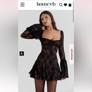 House of CB Analissa mini dress Large/ Regular cup size